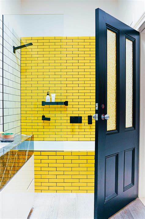 Bright yellow tiles - Trendir Bright yellow tiles #Bright ...