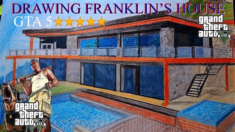 Gta 5 Drawing Franklins House Cartoons Version What If Gta5 Is A