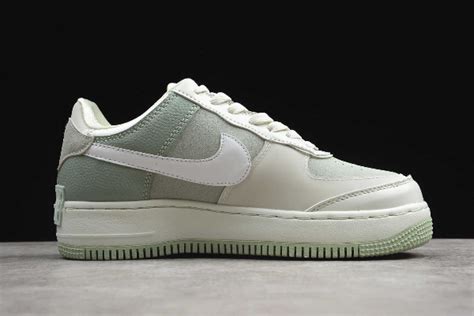 The chunky silhouette of the nike af shadow means. 2020 Womens Nike Air Force 1 Shadow Pistachio Frost For Sale