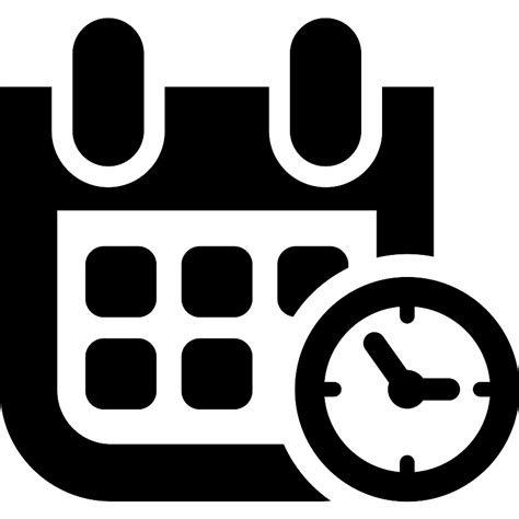 Event Date And Time Symbol Vector Svg Icon Svg Repo