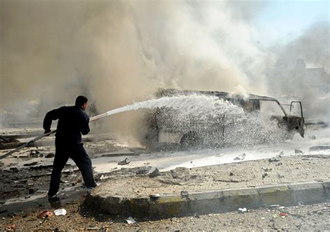 Syria Car Bomb Blast Kills Dozens Near Headquarters Of Ruling Baath