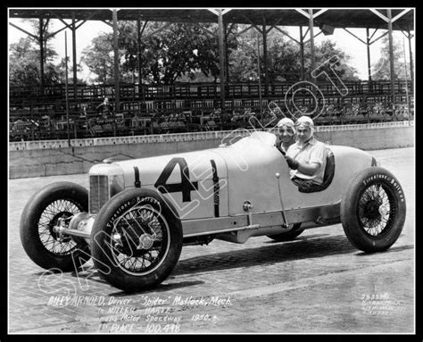 1930 Indy 500 Winner Billy Arnold 1 Racing Photo 8x10 Ebay