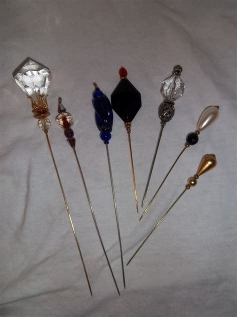 Vintage Hat Pins And Suhl Hat Pin Holder Collectors Weekly