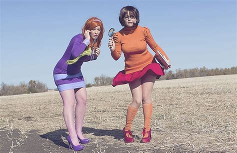 Velma And Daphne Daphne And Velma Velma Velma Cosplay