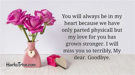 Best Goodbye Messages For Her | Messages for her, Messages, Love ...
