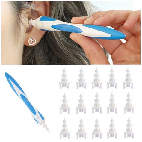 Earwax Remover Ear Wax Removal Tool Kit Soft Safe Flexible Ear Cleaning