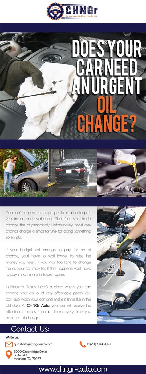 Chngr Auto Download Our Mobile App Get Oil Change In Houston On Your