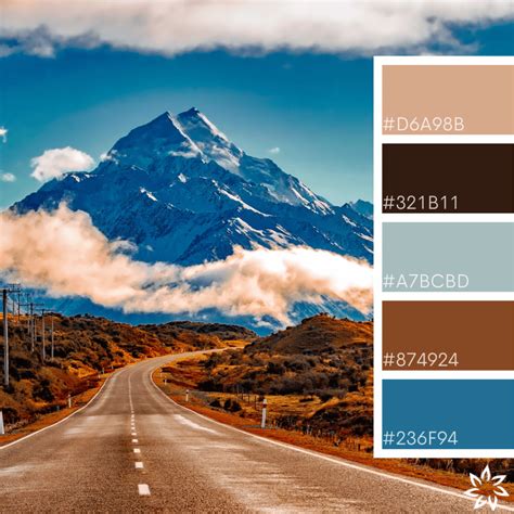 Roadway Trips Landscapes Color Palette Bergh Consulting
