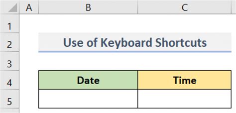 How To Enter Date And Time In Excel 8 Quick Methods
