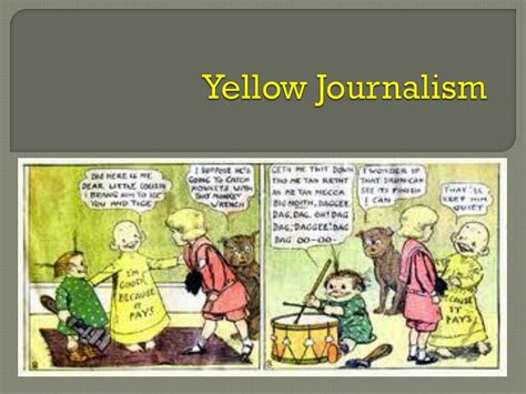 Ppt Yellow Journalism Powerpoint Presentation Free Download Id1958649