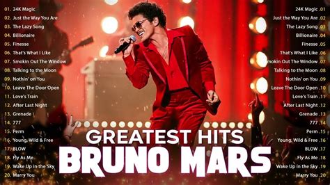 Bruno Mars Greatest Hits Full Album 2023 Bruno Mars Best Songs