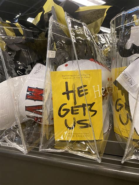 He Gets Us merch gift baskets I saw for every LA Angels player in