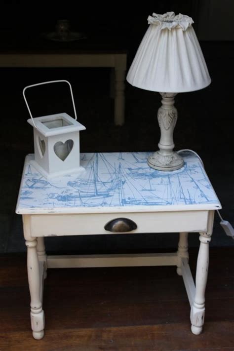 Small White Side Table Shabby Chic Decoupage Top, £40.00 ... Find end tables shabby chic in canada | visit kijiji classifieds to buy, sell, or trade almost anything!