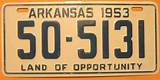 Arkansas License Plates 2017 Pictures