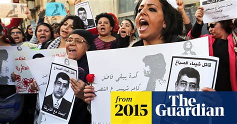 Crowds Of Women Rally In Cairo To Denounce Death Of Female Protester Egypt The Guardian