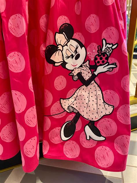 New Pink Polka Dot Minnie Mouse Dress Dazzles At Disney Parks