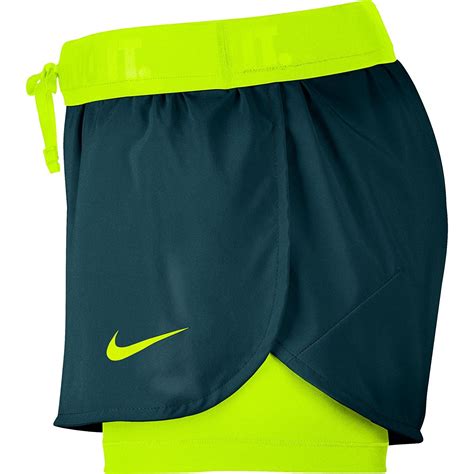Nike Womens Full Flex 2 In 1 Dri Fit Compression Shorts 777488 Ebay