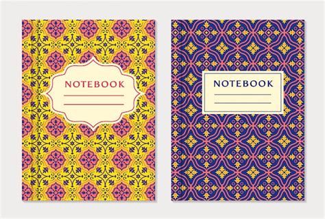 Premium Vector Notebook Cover Designs