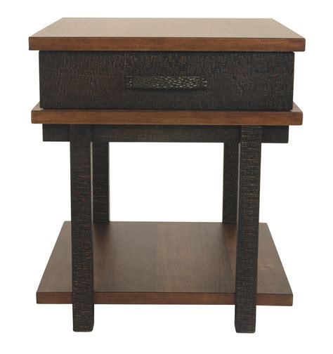 Stanah End Table By Signature Design By Ashley 710330 Old Brick