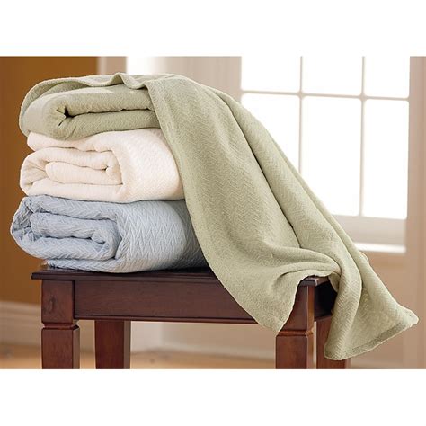Cotton Thermal Blanket - 176482, Blankets & Throws at Sportsman's Guide