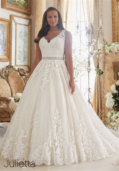 Plus Size Wedding Gowns Mori Lee Julietta Collection The Pretty Pear Bride Plus Size