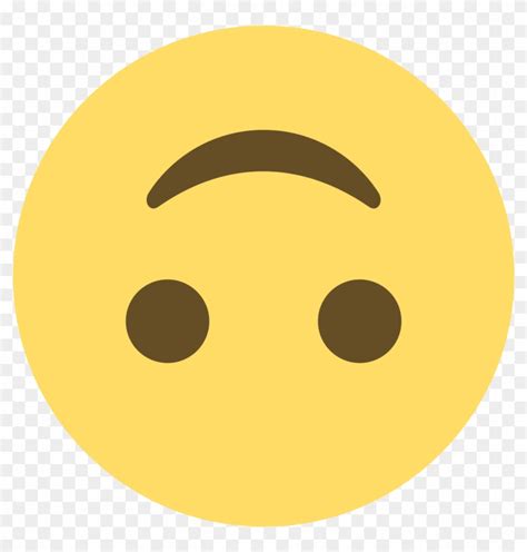X Upside Down Smiley Emoji Discord Clipart