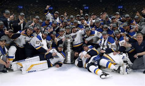 One Year Ago Today The St Louis Blues Won Their First Stanley Cup In