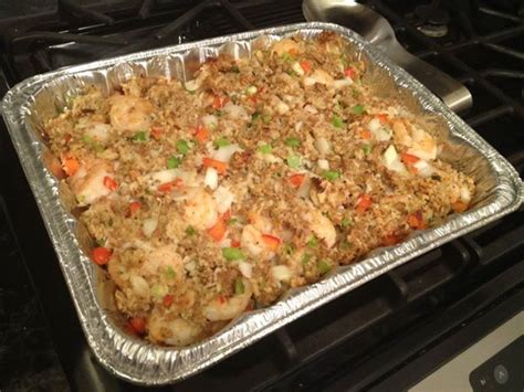 Mix macaroni, mushrooms and rest of ingredients in a 6 cup (1.6 l) buttered casserole. Crab and Shrimp Casserole Recipe 2 | Just A Pinch Recipes