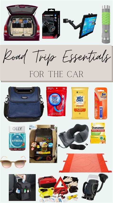 our road trip essentials and travel checklist printable dulceny