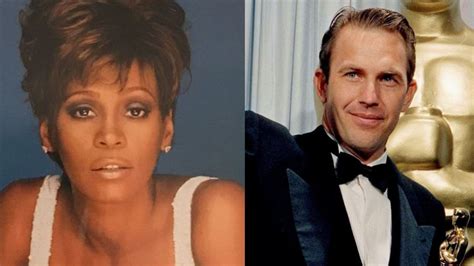 Así Era La Relación De Kevin Costner Con Whitney Houston Fuera De El