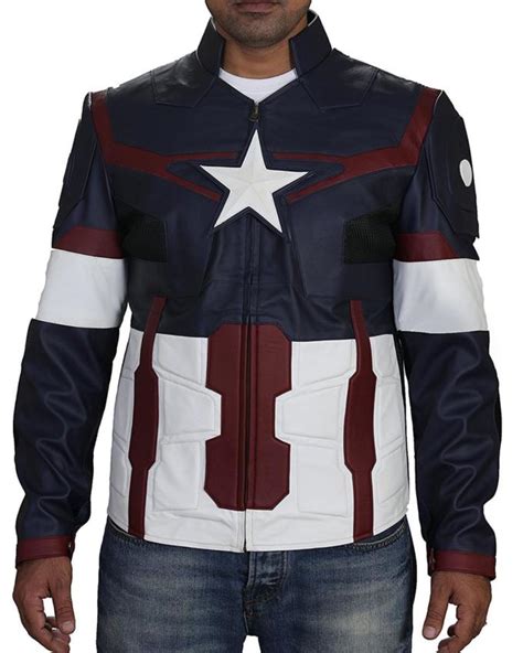 avengers age of ultron captain america jacket william jacket