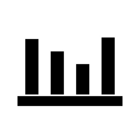Stats Free Icon of E commerce Glyph