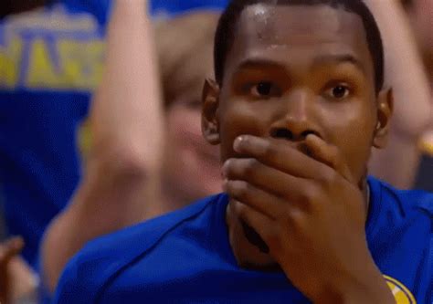 Kevin Durant KD GIF - KevinDurant KD Shocked - Discover & Share GIFs