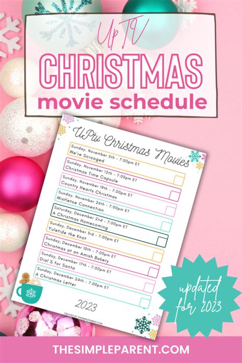 Uptv Christmas Movies Schedule Updated For 2023