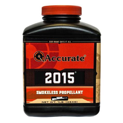 Accurate 2015 Smokeless Powder 1 Pound Graf And Sons