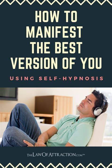Self Hypnosis Downloads For Manifesting The Best Version Of You