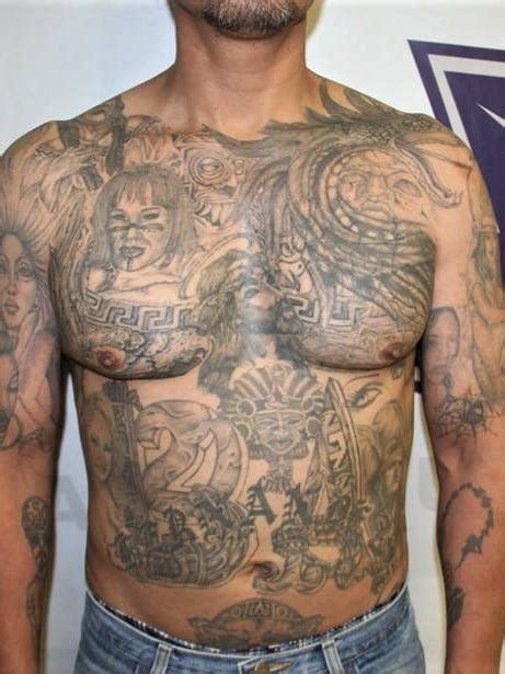 Barrio Azteca Gang Tattoos
