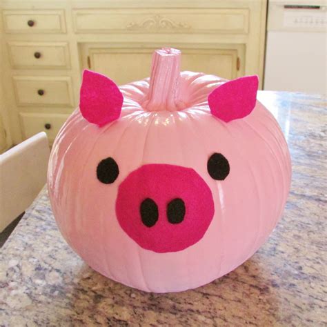 My Pig Pumpkin Pig Crafts Creative Pumpkin Decorating Creative