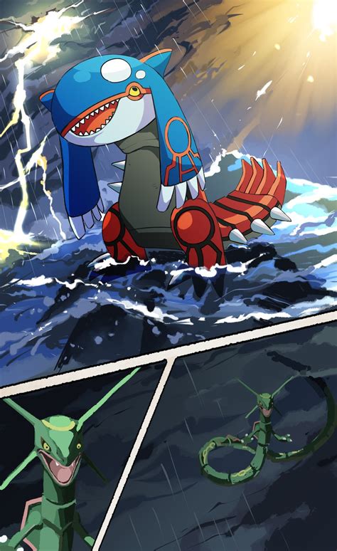 Pokemon Rayquaza Fan Art
