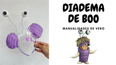 Como Hacer Una Diadema De Boo Monster Inc YouTube