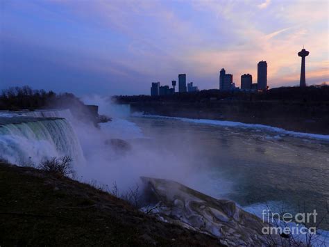 Niagara Falls At Sunset April 5 2022 Photograph By Sheila Lee Fine