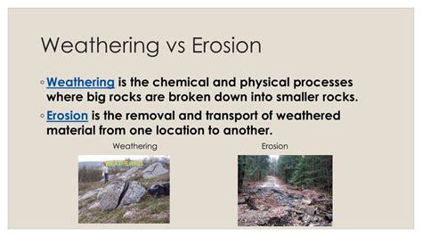 Ppt Weathering And Erosion Powerpoint Presentation Free Download