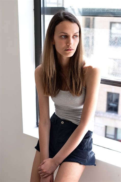 Wilson Model Management Polaroid Update Chloe At VNY Models