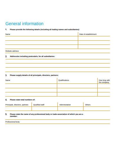 Free 19 Consultant Form Templates In Pdf