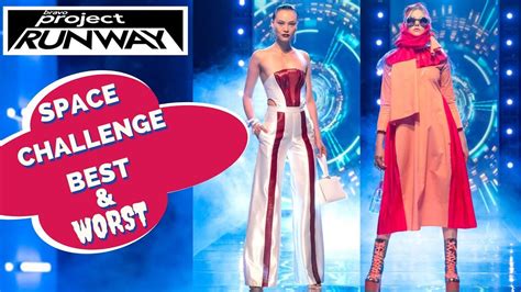 👗project Runway 🌎 Space Challenge Winners And Losers Youtube