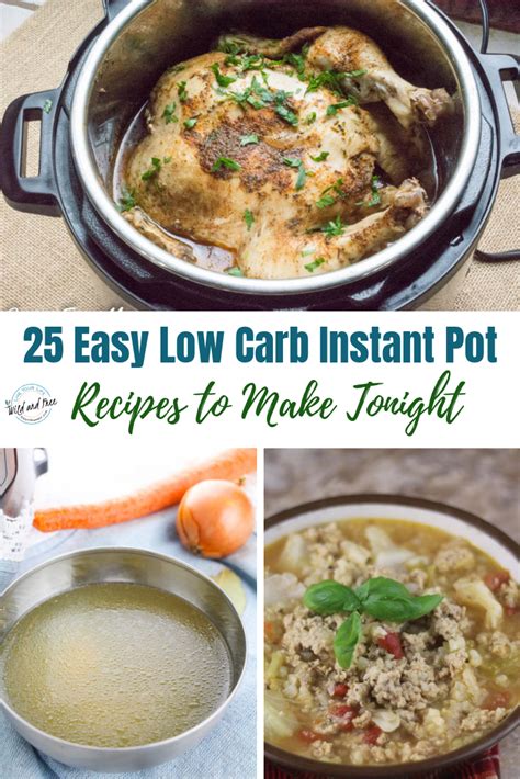 25 Easy Low Carb Instant Pot Recipes To Make Tonight