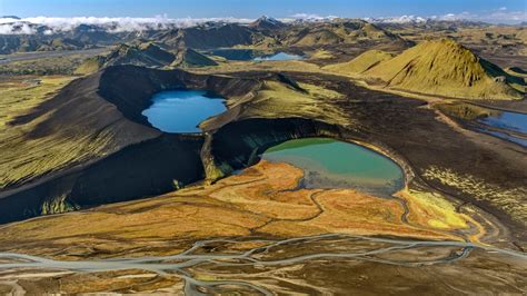 Highlands Crater Lakes Ljotipollur Hnausapollur Best Views