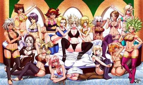 Rule 34 Hack 16girls 6girls Android 18 Anzu Mazaki Arm