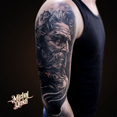 He is the brother of zeus, and was rescued by him from cronus's stomach. Poseidon tattoo | Poseidon tattoo, Tattoos, I tattoo