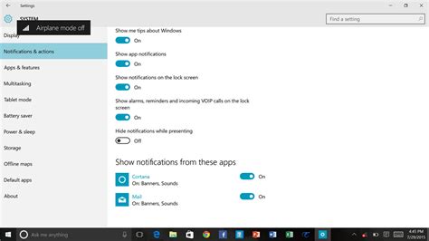 Define recipients and recipient lists so that they receive e if you choose rich text editor, type in the text hat shall be shown in the e mail notification. Windows 10 - Notification Settings not showing Apps ...